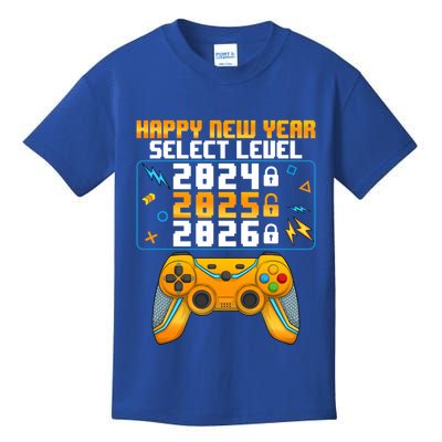 Happy New Year Select Level 2025 New Years Eve Party Great Gift Kids T-Shirt