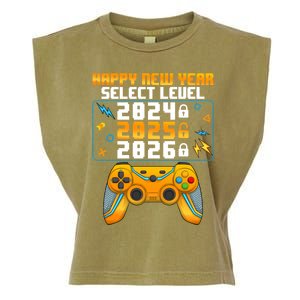 Happy New Year Select Level 2025 New Years Eve Party Great Gift Garment-Dyed Women's Muscle Tee