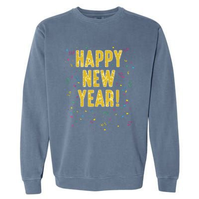 Happy New Year Garment-Dyed Sweatshirt