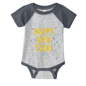 Happy New Year Infant Baby Jersey Bodysuit