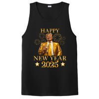 Happy New Year 2025 Funny Trump New Year New America PosiCharge Competitor Tank