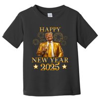 Happy New Year 2025 Funny Trump New Year New America Toddler T-Shirt