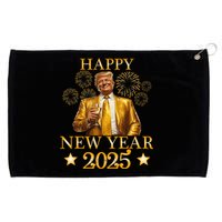 Happy New Year 2025 Funny Trump New Year New America Grommeted Golf Towel