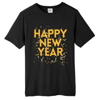 Happy New Year NYE Party Funny New Years Eve Confetti Tall Fusion ChromaSoft Performance T-Shirt