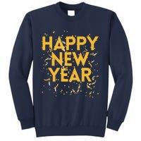 Happy New Year NYE Party Funny New Years Eve Confetti Sweatshirt