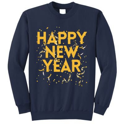 Happy New Year NYE Party Funny New Years Eve Confetti Sweatshirt