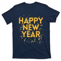 Happy New Year NYE Party Funny New Years Eve Confetti T-Shirt