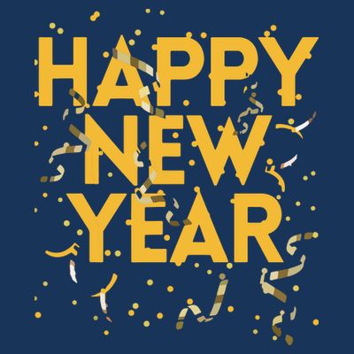 Happy New Year NYE Party Funny New Years Eve Confetti T-Shirt
