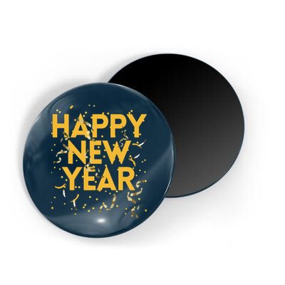 Happy New Year NYE Party Funny New Years Eve Confetti Magnet