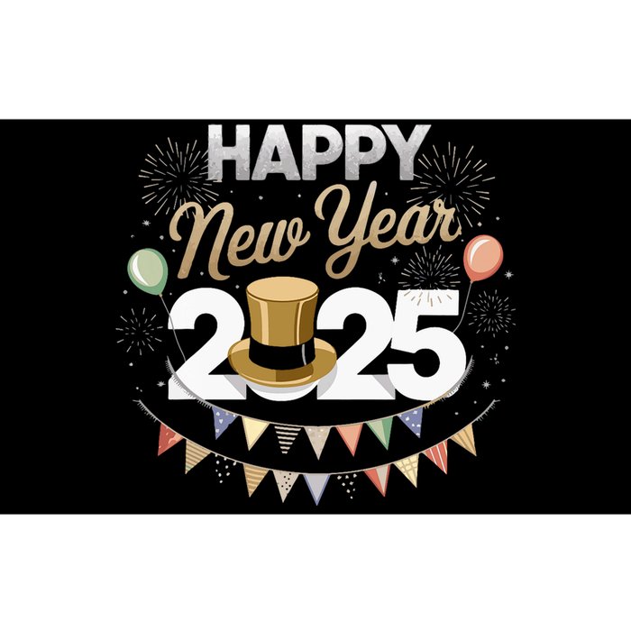 Happy New Year Party 2025 Ballon Family Matching Bumper Sticker