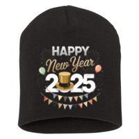 Happy New Year Party 2025 Ballon Family Matching Short Acrylic Beanie