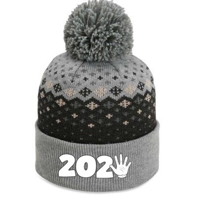 Happy New Year 2025 Family Party Countdown Nye Years Eve Gift The Baniff Cuffed Pom Beanie