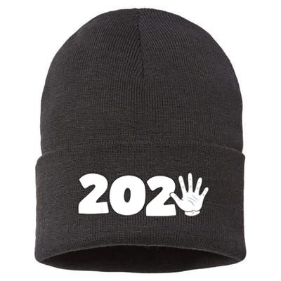 Happy New Year 2025 Family Party Countdown Nye Years Eve Gift Sustainable Knit Beanie