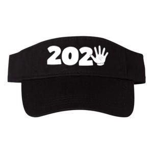 Happy New Year 2025 Family Party Countdown Nye Years Eve Gift Valucap Bio-Washed Visor