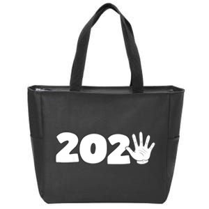 Happy New Year 2025 Family Party Countdown Nye Years Eve Gift Zip Tote Bag