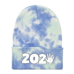 Happy New Year 2025 Family Party Countdown Nye Years Eve Gift Tie Dye 12in Knit Beanie