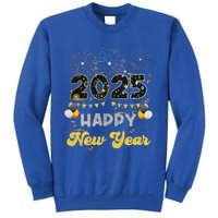 Happy New Year Party 2025 Ballon Family Matching Sweatshirt