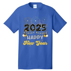 Happy New Year Party 2025 Ballon Family Matching Tall T-Shirt