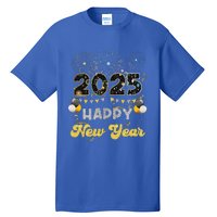 Happy New Year Party 2025 Ballon Family Matching Tall T-Shirt