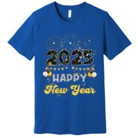 Happy New Year Party 2025 Ballon Family Matching Premium T-Shirt