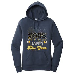 Happy New Year Party 2025 Ballon Family Matching Women's Pullover Hoodie