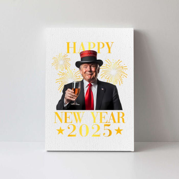 Happy New Year 2025 Funny Trump New Year New America Canvas