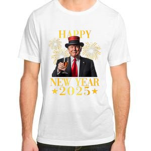 Happy New Year 2025 Funny Trump New Year New America Adult ChromaSoft Performance T-Shirt