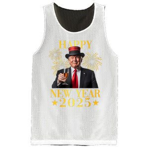 Happy New Year 2025 Funny Trump New Year New America Mesh Reversible Basketball Jersey Tank