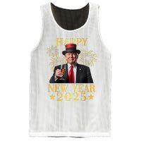 Happy New Year 2025 Funny Trump New Year New America Mesh Reversible Basketball Jersey Tank