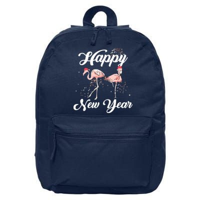 Happy New Year Outfit Gift For Flamingo Lover New Years Day 16 in Basic Backpack