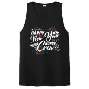 Happy New Year Nurse Crew Fireworks New Years Eve Party 2025 Gift PosiCharge Competitor Tank