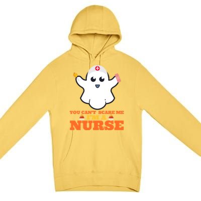 Halloween Nurse You CanT Scare Me IM A Nurse Cool Gift Premium Pullover Hoodie