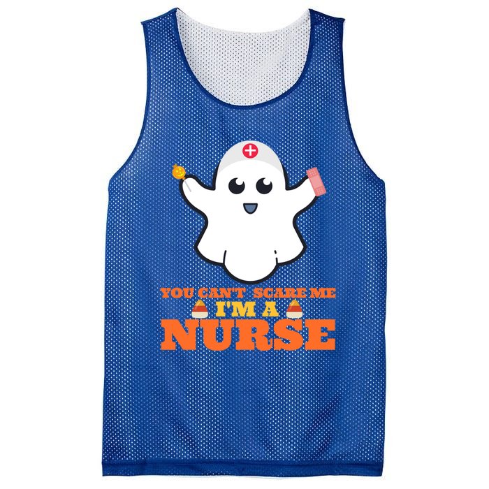 Halloween Nurse You CanT Scare Me IM A Nurse Cool Gift Mesh Reversible Basketball Jersey Tank