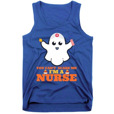 Halloween Nurse You CanT Scare Me IM A Nurse Cool Gift Tank Top