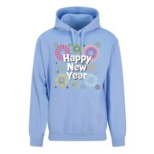 Happy New Year Party Fireworks Years Eve Cute Gift Unisex Surf Hoodie