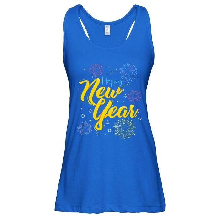 Happy New Year Eve Gift Ladies Essential Flowy Tank