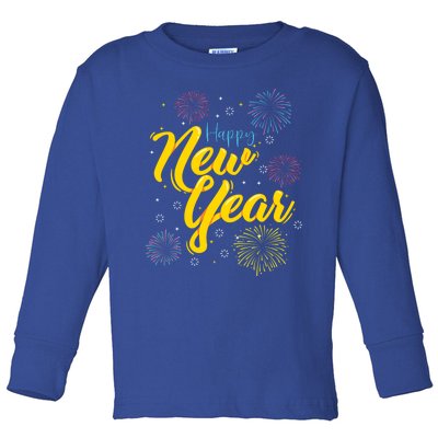 Happy New Year Eve Gift Toddler Long Sleeve Shirt