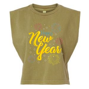 Happy New Year Eve Gift Garment-Dyed Women's Muscle Tee