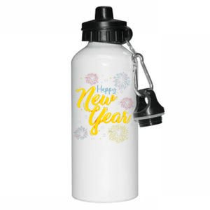 Happy New Year Eve Gift Aluminum Water Bottle