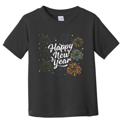 Happy New Year Party Funny New Year's Eve Toddler T-Shirt