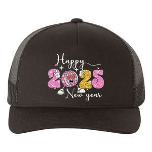 Happy New Year 2025 Party Family Matching Yupoong Adult 5-Panel Trucker Hat