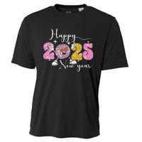 Happy New Year 2025 Party Family Matching Cooling Performance Crew T-Shirt