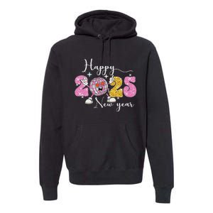 Happy New Year 2025 Party Family Matching Premium Hoodie