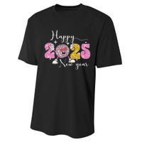 Happy New Year 2025 Party Family Matching Performance Sprint T-Shirt