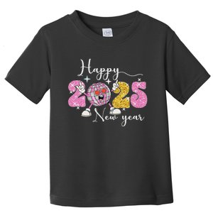 Happy New Year 2025 Party Family Matching Toddler T-Shirt