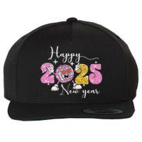 Happy New Year 2025 Party Family Matching Wool Snapback Cap