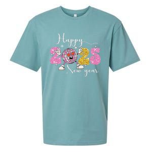 Happy New Year 2025 Party Family Matching Sueded Cloud Jersey T-Shirt