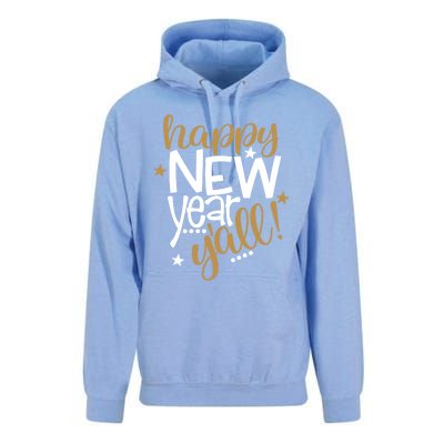 Happy New Year Y'all Southern New Years Eve Countdown Party Great Gift Unisex Surf Hoodie