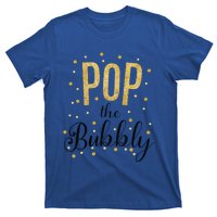 Happy New Years Pop The Bubbly Champagne Holiday Celebration Gift T-Shirt