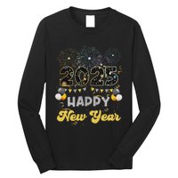 Happy New Year Party 2025 Ballon Family Matching Long Sleeve Shirt